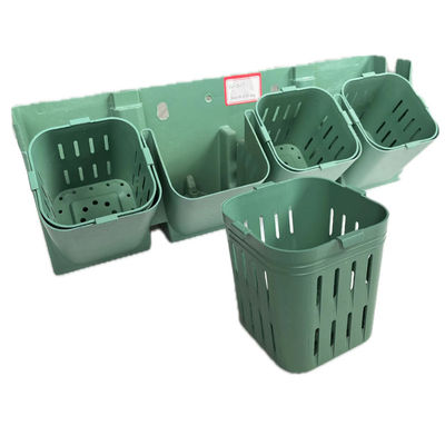 Pot de fleurs en plastique vertical fort en PP pour la décoration intérieure et du jardin