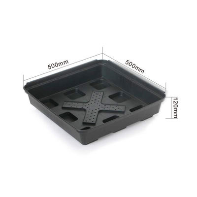 Plateau modulaire de toiture verte pour les systèmes de plantation utilisant du matériau plastique en PP sans revêtement