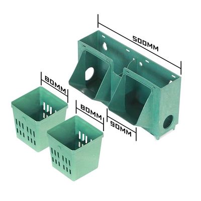 Système hydroponique verticale d'arrosage artificiel par mur vert pour les projets d'écologisation