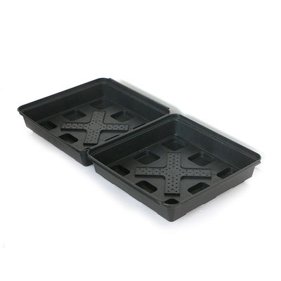 Planteur de pot de jardin en Hdpe de forme carrée