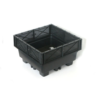 Container de culture de tissus de plantes extérieures avec plateau de drainage