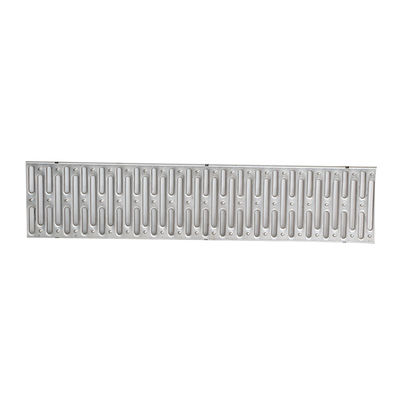 Drainage de l'eau du plancher de lavage de voiture Grille en acier inoxydable avec canal de drainage personnalisé