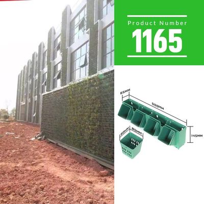 Planteur d'herbes en plastique verticale pour jardinage en intérieur