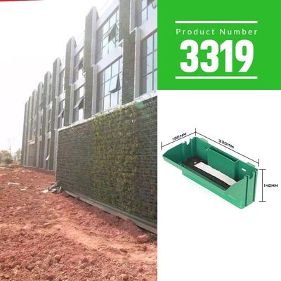 Système UV Protect Green Wall Vertical Garden Pot Planter Tour Liner arrière extérieur pour les jardins