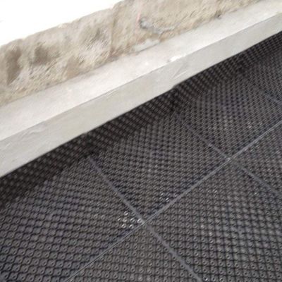 Membrane de fondation pour jardin de toit vert en HDPE pour 4 Quantité par mètre carré