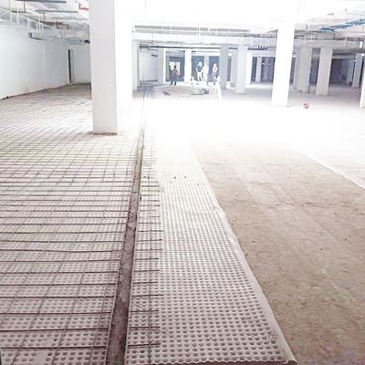 Système modulaire de toiture verte Hdpe drainage à membrane creuse