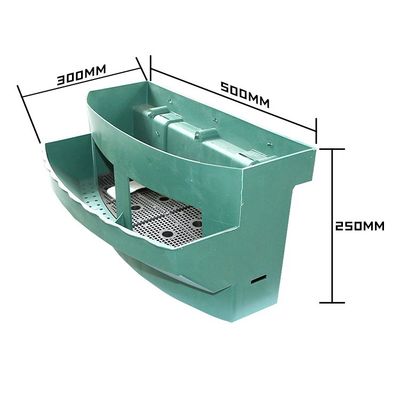 Système de conception de planteur de rails auto-arrosant réglable de garde-corps en plastique suspendu