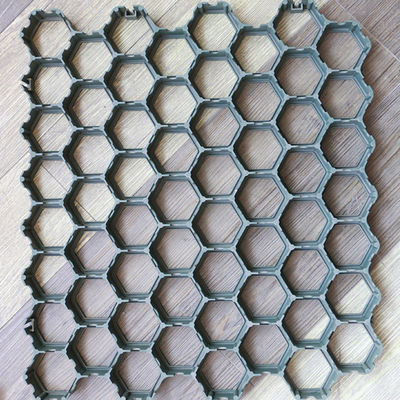 70 mm de hauteur Géocelle Grille de stationnement en plastique Stabilisez la voiture Pavement de l'allée Grille de gravier