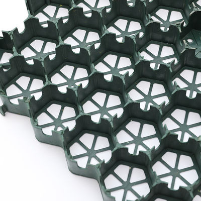 Solution de stationnement d'hôtel Grille résistante au gravier vert avec matériau HDPE renforcé
