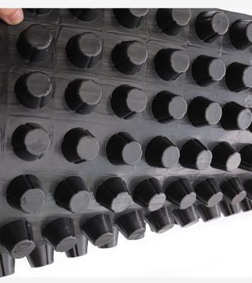 Membrane de drainage à cavité moderne pour réduire la pression de l'eau et améliorer le drainage