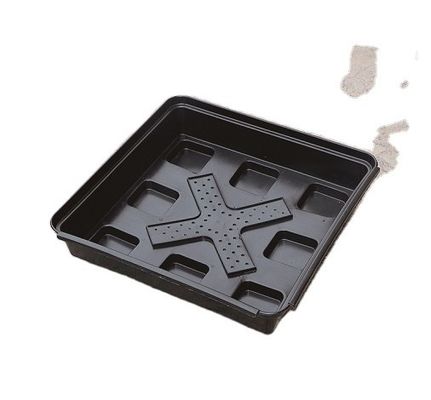 Système de plateaux de toit vert pour le verdissement du toit pot de fleurs de jardin décoratif