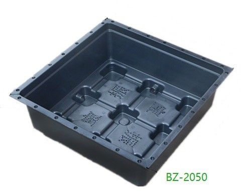 Système de plateaux de toit vert pour le verdissement du toit pot de fleurs de jardin décoratif