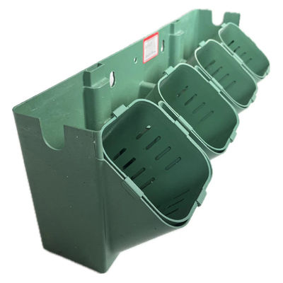 Pot de fleurs en plastique vertical fort en PP pour la décoration intérieure et du jardin