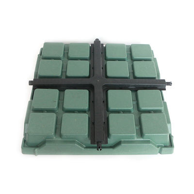 Matériau PP pot de fleurs de jardin décoratif pour fabrication de plateaux de toit vert modulaires
