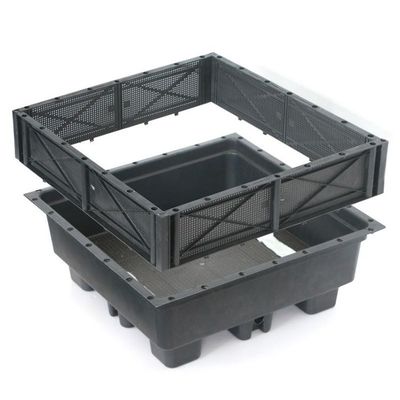 Système de plateau modulaire écologique Sedum pour la plantation de fleurs et de légumes