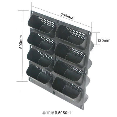 Planteurs de murs verticaux pour espaces de vie créatifs suspendus à l'intérieur et à l'extérieur