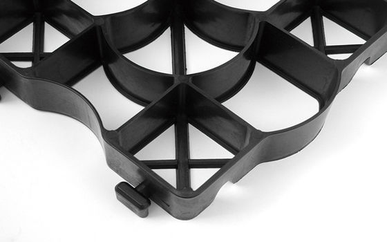 330*330*50MM Pavés à gazon poreux en PEHD Grilles en plastique pour les parkings