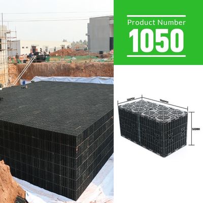 Réservoir de conception de système de récolte d'eau de pluie UV PP domestique avec une capacité de stockage de 232L