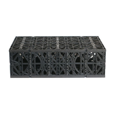 Réservoir d'atténuation de l'eau de pluie écologique en HDPE avec support technique vidéo