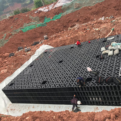 Capacité de stockage d'eau de 468L réservoir de collecte d'eau de pluie d'atténuation souterraine en plastique